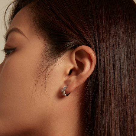 Cercei argint cu opal si zirconiu [3]