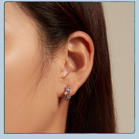 Cercei argint cu opal si zirconiu [8]