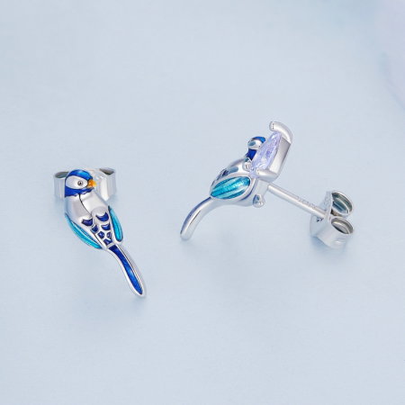 Cercei argint cu pasarele [4]