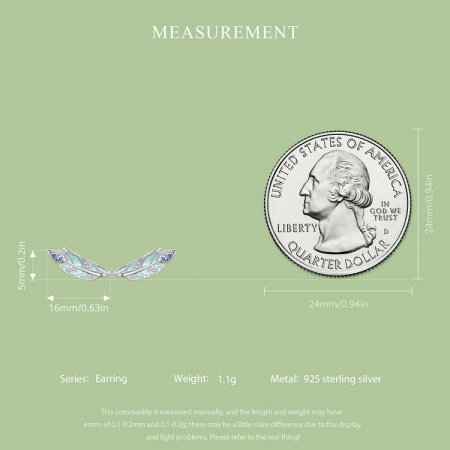 Cercei argint cu pene [8]