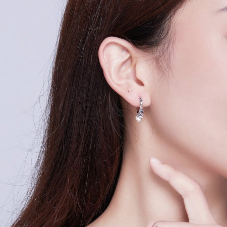 Cercei argint cu pentagrame [1]