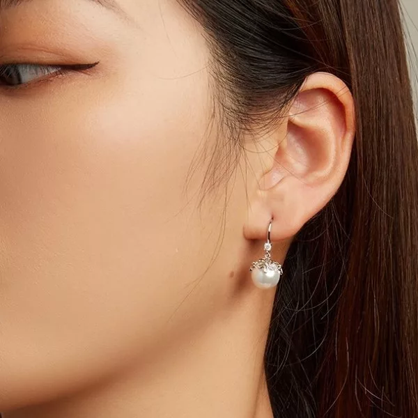 Cercei argint cu perle [2]