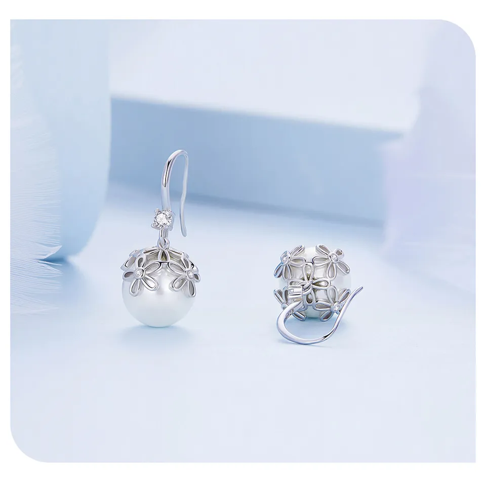 Cercei argint cu perle [4]