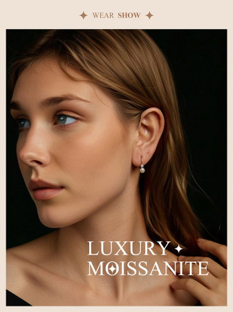 Cercei argint cu perle si Moissanit [15]