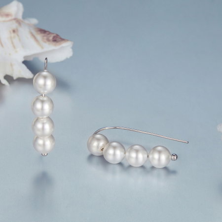 Cercei argint cu perlute [4]