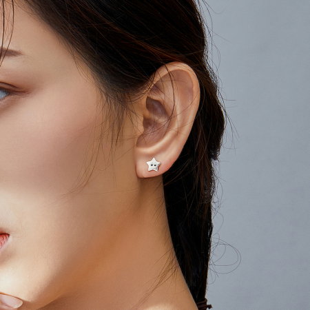 Cercei argint cu stelute [5]