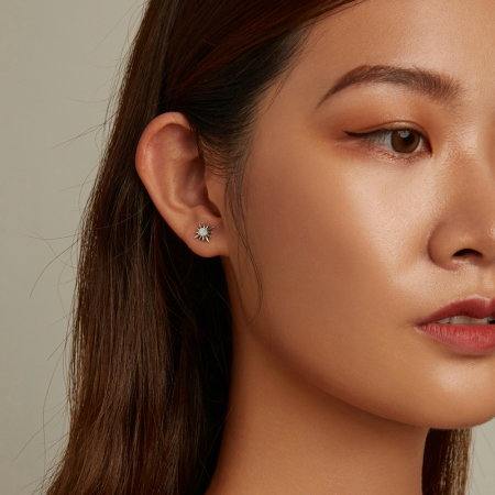 Cercei argint cu stelute de opal [7]