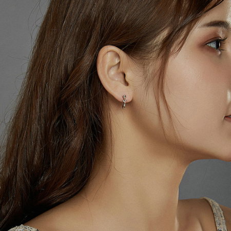 Cercei argint cu trandafiri [1]