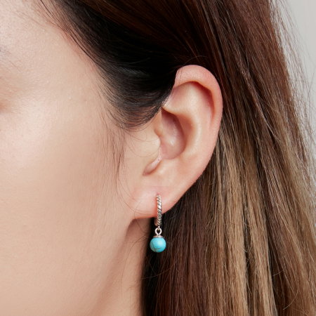 Cercei argint cu turcoaz [3]
