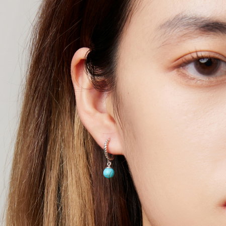 Cercei argint cu turcoaz [1]