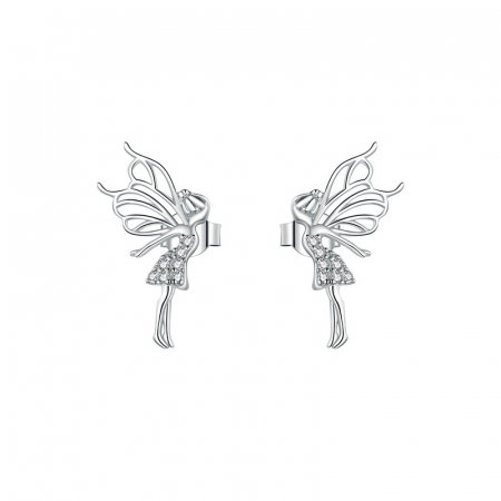 Cercei argint cu zane