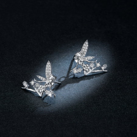 Cercei argint cu zane [7]