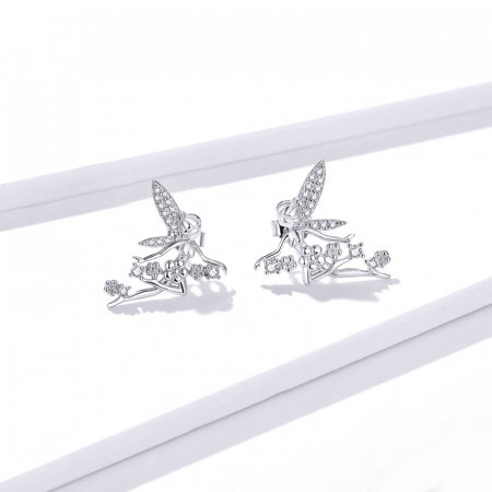 Cercei argint cu zane [3]