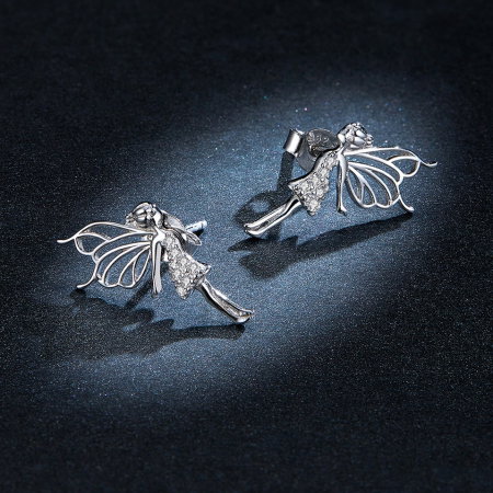 Cercei argint cu zane [2]