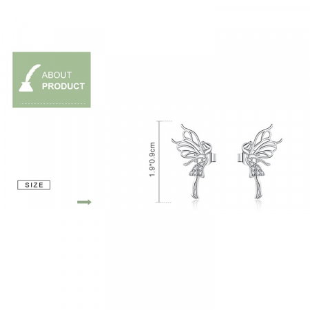 Cercei argint cu zane [7]
