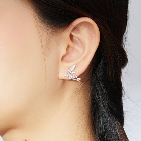 Cercei argint cu zane [2]