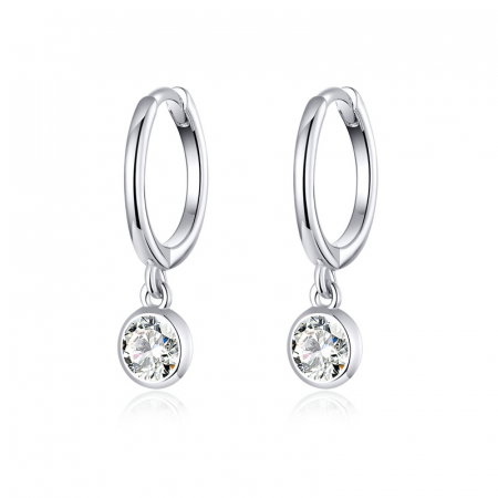 Cercei argint cu zirconii [8]