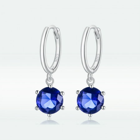 Cercei argint cu zirconii picatura [5]