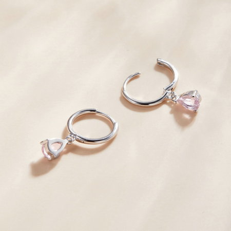 Cercei argint cu zirconii picatura [4]