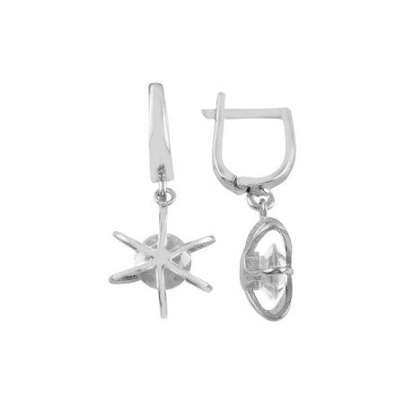 Cercei argint cu zirconii picatura