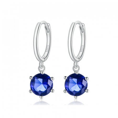 Cercei argint cu zirconii picatura