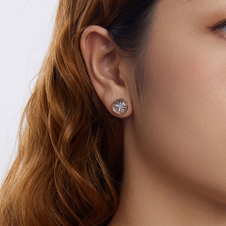 Cercei argint cu zirconiu si opal [5]