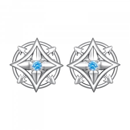 Cercei argint Dadalia cu zirconii