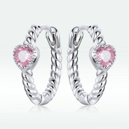 Cercei argint dragoste pura [5]