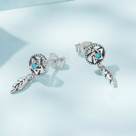 Cercei argint Dreamcatcher [4]