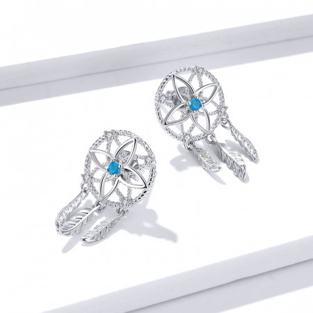 Cercei argint Dreamcatcher [3]