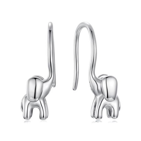 Cercei argint Elefanti