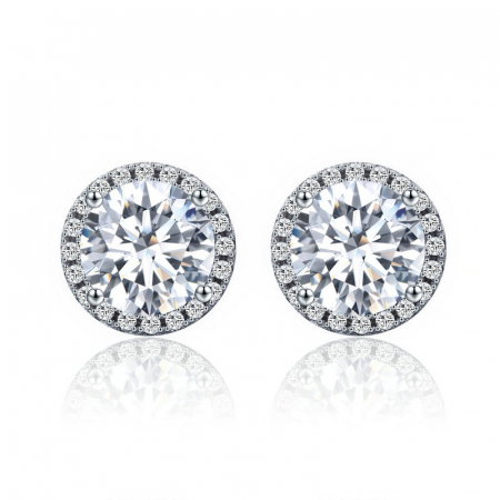 Cercei argint Elegance