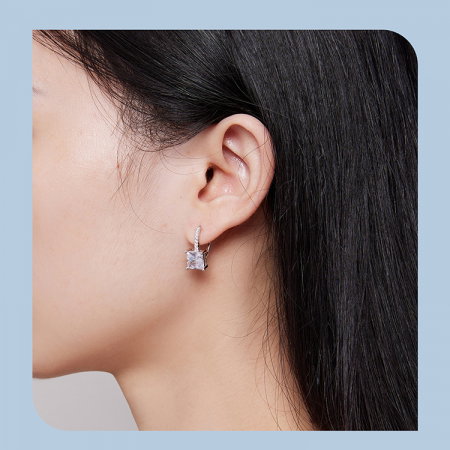 Cercei argint eleganti cu zirconii [13]