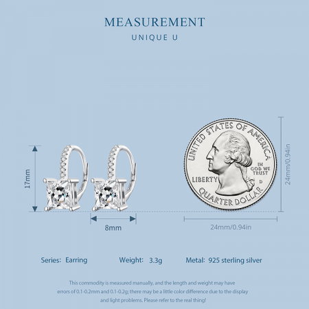 Cercei argint eleganti cu zirconii [12]