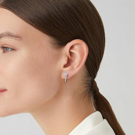 Cercei argint eleganti cu zirconii [3]