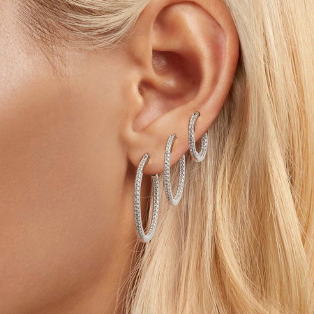 Cercei argint eleganti cu zirconii [17]