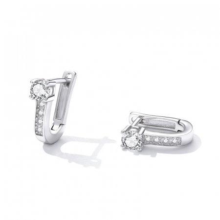Cercei argint eleganti cu zirconii [4]
