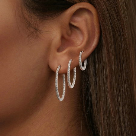 Cercei argint eleganti cu zirconii [18]