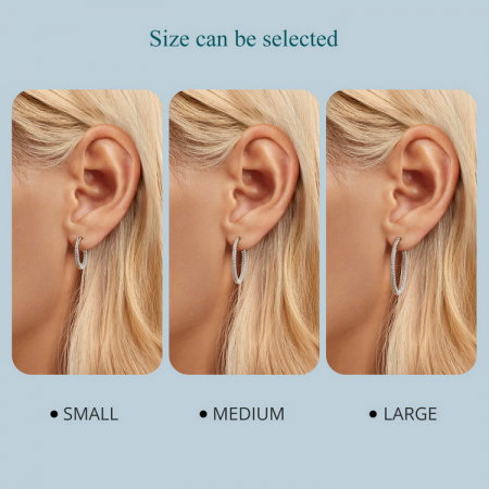 Cercei argint eleganti cu zirconii [14]