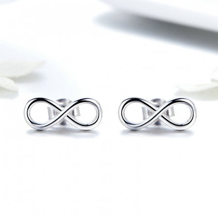 Cercei argint Endless Love [3]