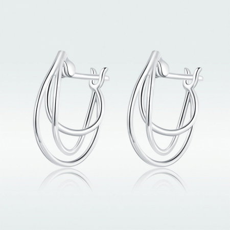 Cercei argint fire tesute [8]