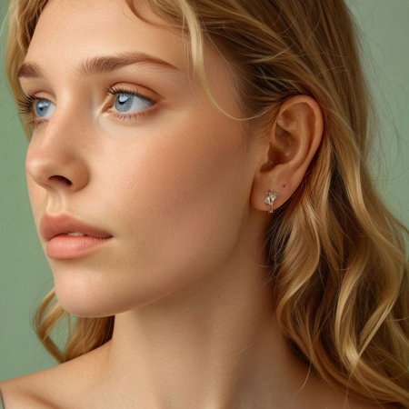 Cercei argint florali [1]