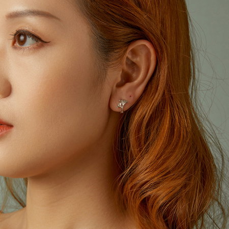 Cercei argint florali [8]