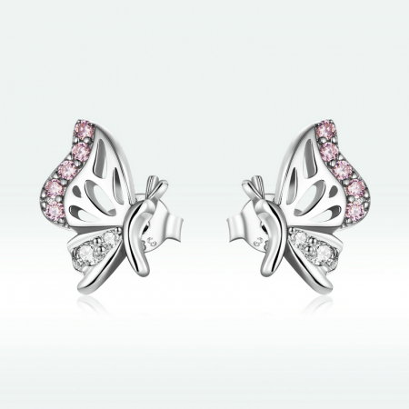 Cercei argint fluturasi delicati [8]
