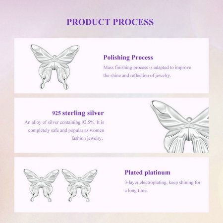 Cercei argint fluture [7]