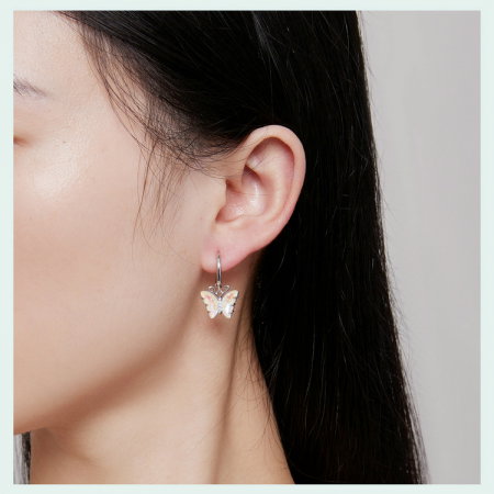 Cercei argint fluture simfonie [5]