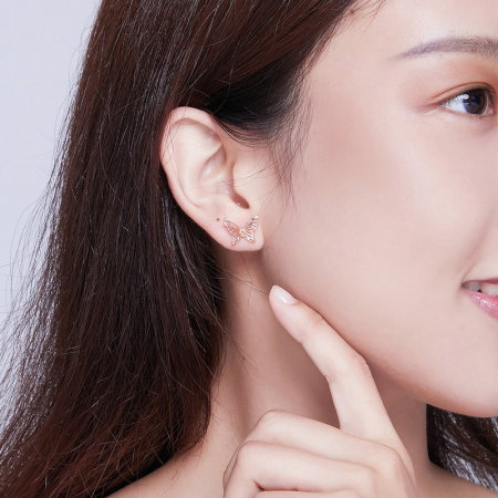 Cercei argint fluturi [1]