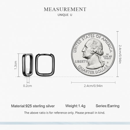 Cercei argint argintii French [3]