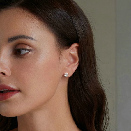 Cercei argint fulgi de nea [3]