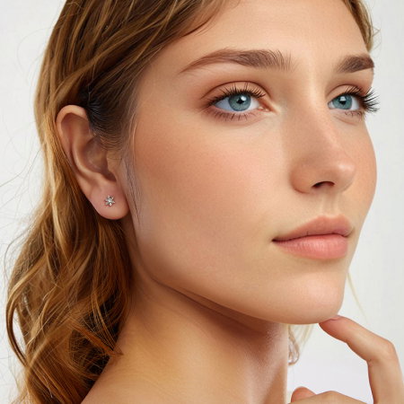 Cercei argint fulgi de nea [5]